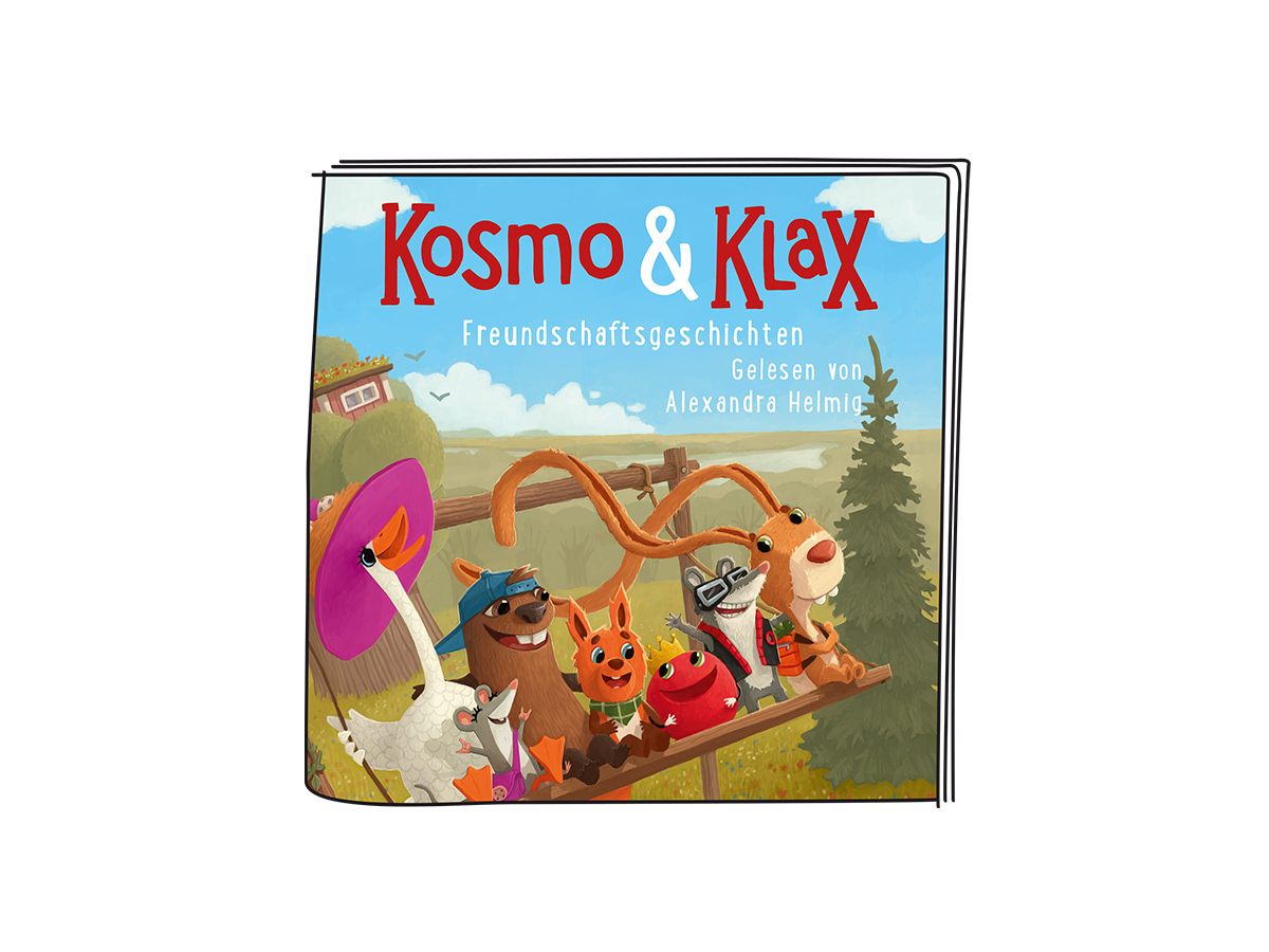 Hörbuch mit Liedern Kosmo und Klax Freundschaftsgeschichten TONIES 10000175 