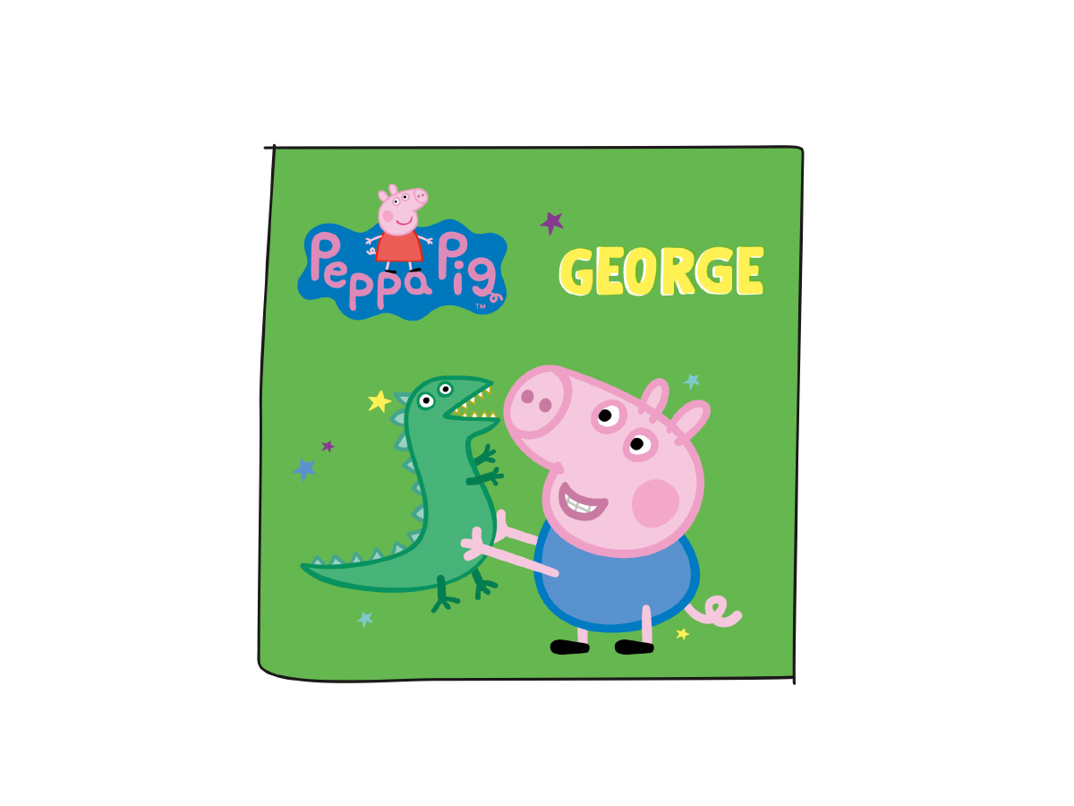 tonies® EU Peppa Pig Tonie George Figurine Tonie